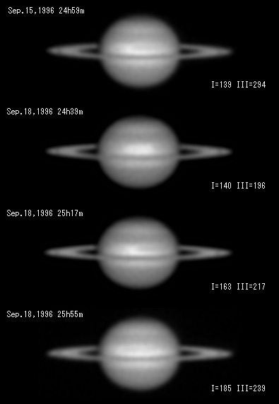 土星のＣＣＤ画像 JPEG 25KB